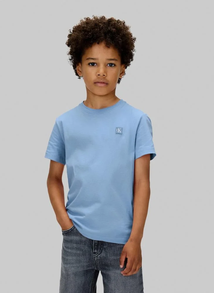 Calvin Klein Jeans Kids Logo Crew Neck T-Shirt