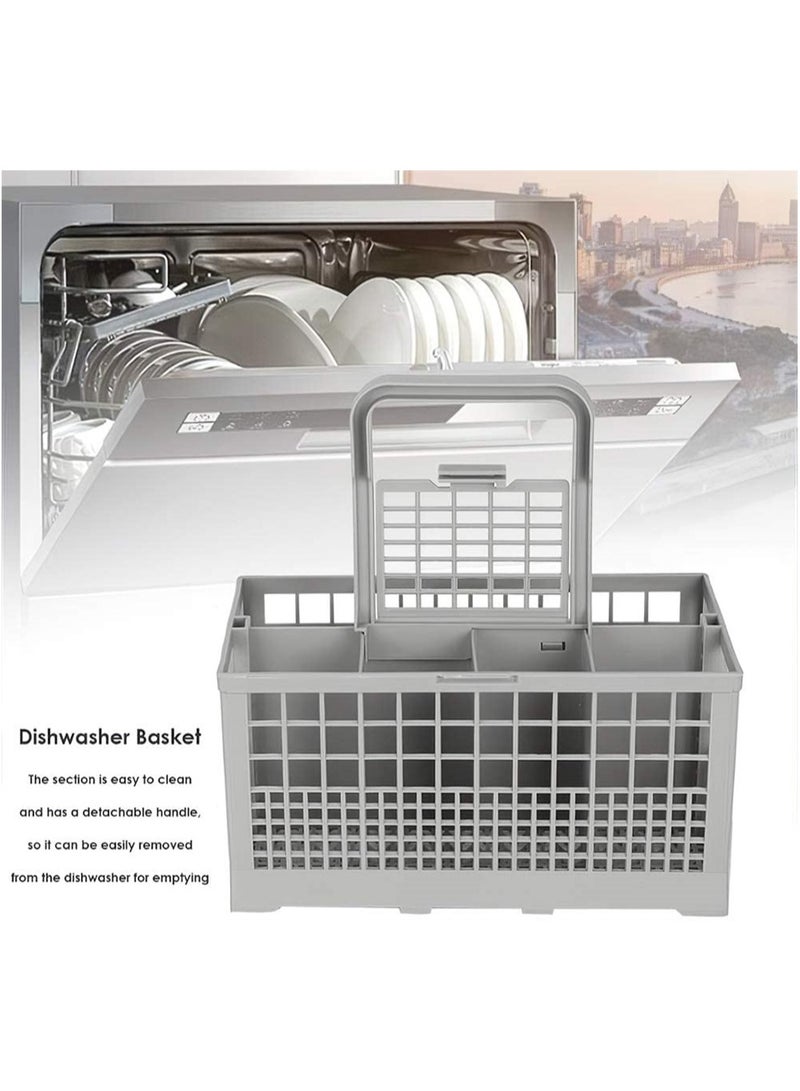 Dishwasher Basket, Universal Dishwasher Basket Dinnerware Replacement Rack Accessory Cutlery Holder Fits for Most Dishwasher - Image 4