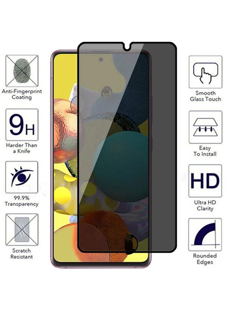 Samsung Galaxy A54 5G واقي شاشة زجاجي للخصوصية مضاد للتجسس واقي شاشة زجاجي مقاوم للخدش 9H صلابة مقاومة للخدش واقي شاشة زجاجي خالٍ من الفقاعات لهاتف Samsung Galaxy A54 5G - Image 4