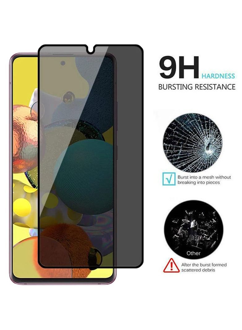 Samsung Galaxy A54 5G واقي شاشة زجاجي للخصوصية مضاد للتجسس واقي شاشة زجاجي مقاوم للخدش 9H صلابة مقاومة للخدش واقي شاشة زجاجي خالٍ من الفقاعات لهاتف Samsung Galaxy A54 5G - Image 3
