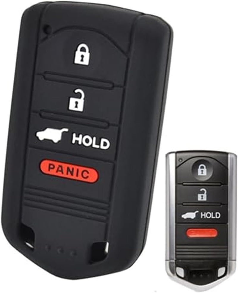 Wivplex 4 Buttons Car Key Fob Cover for Acura - Image 3