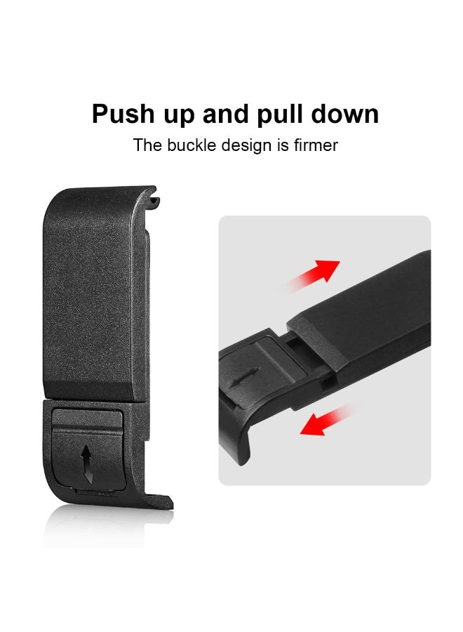 بولوز غطاء جانبي لبطارية الكاميرا مصنوع من بلاستيك POM من PULUZ مناسب لـ GoPro HERO10 Black / HERO9 Black - Image 3