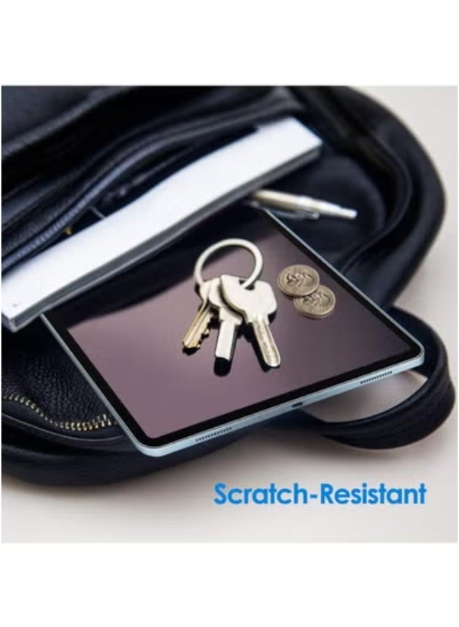 واقي شاشة لايباد اير 4, ايباد اير 5 (10.9 انش، طراز 2020, 2022الجيل الرابع/الجيل الخامس)، مصنوع من الزجاج المقسى- شفاف - Image 4