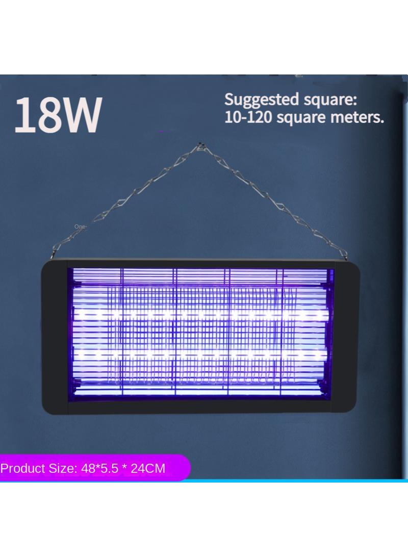 Generic 18W LED Electric Mosquito Zapper Indoor And Outdoor Flying Fly Insect Killer Lamp Bug And Pest Trap Pest Repeller Repellent Traps Eliminator Catcher Lure Zapper Kills Mosquito  - Image 1