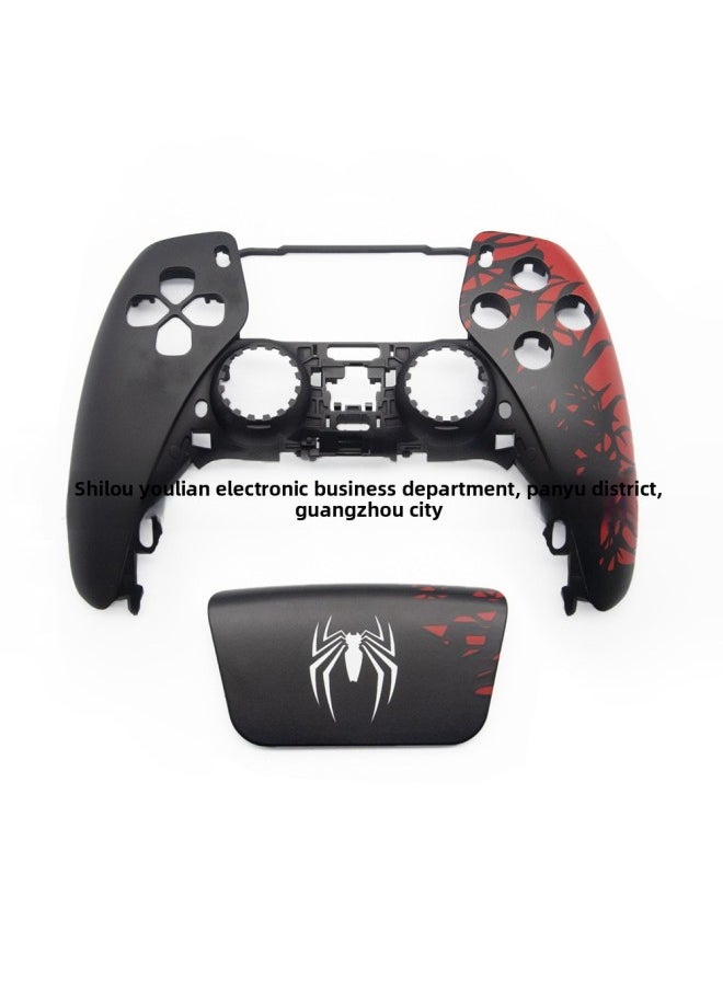 حافظة مقبض لعبة PS5 محدودة لمقبض لعبة مضيف PS5 020 ملحقات إصلاح Spider-Man-لون المنتج: PS5 Spider-Man Handle Shell + Touch