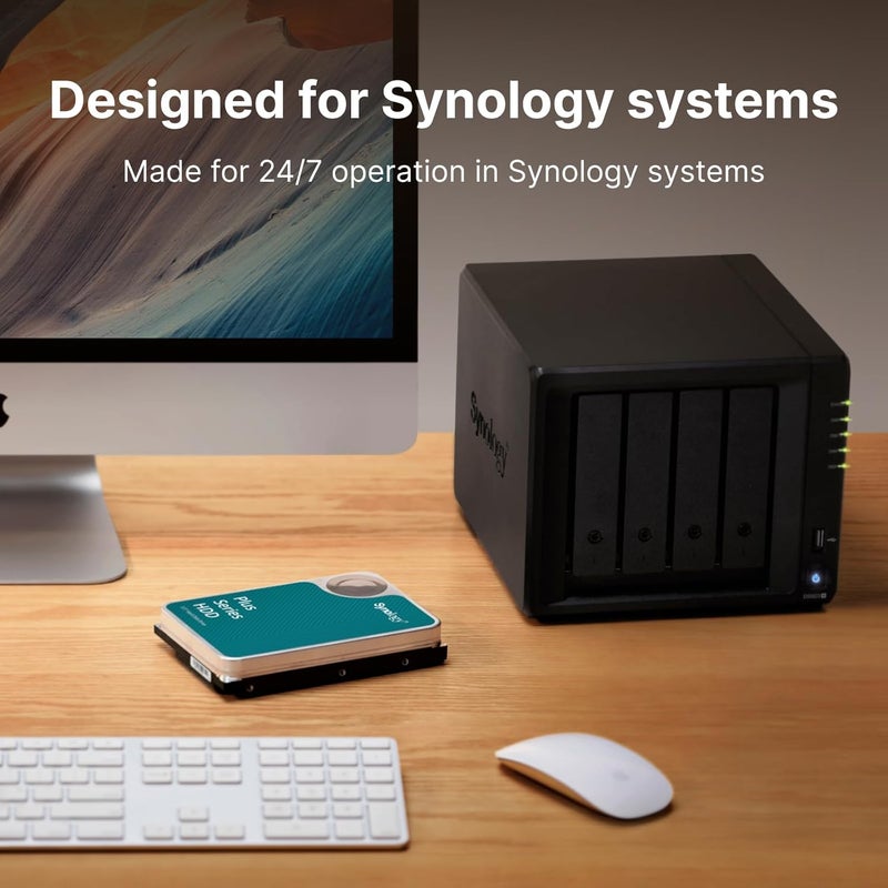 Synology HAT3300 4TB Plus Series SATA HDD 3.5" (HAT3300-4T) 4 TB - Image 2