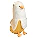 hitoshe Banana Duck Plush Toy Banana Duck Stuffed Animals Doll Cute Plushie Hugging Plush Pillow Gift for Girls and Boys White 1968 inch - Image 4