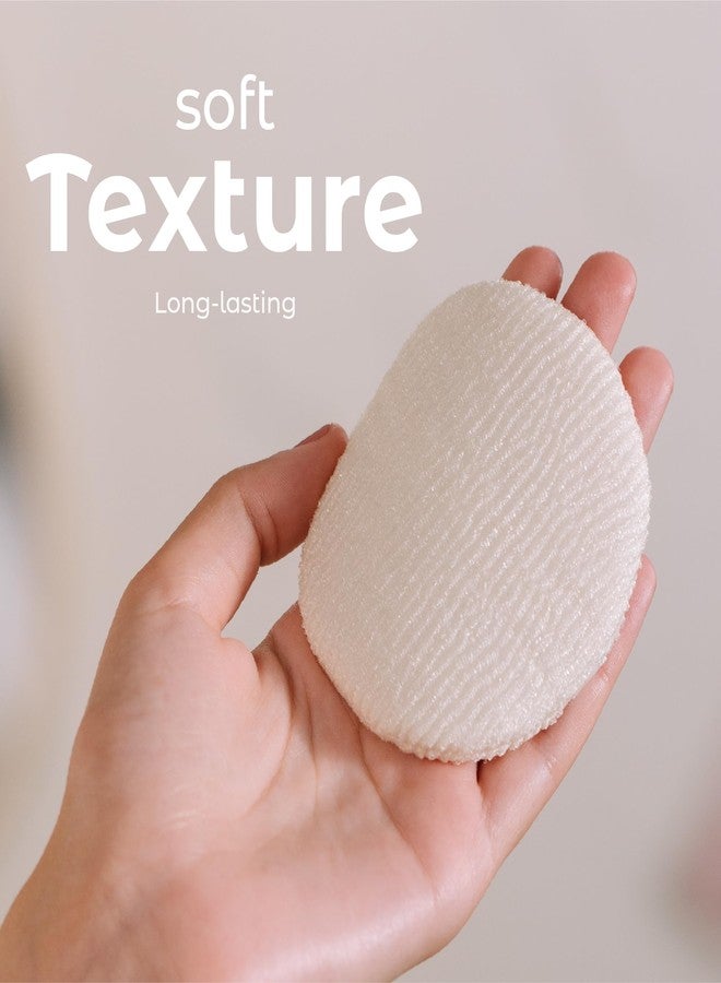 MainBasics Face Scrubber Exfoliator Pads (4-Pack) - Exfoliating Facial Cleansing Buffing Sponge - Image 4