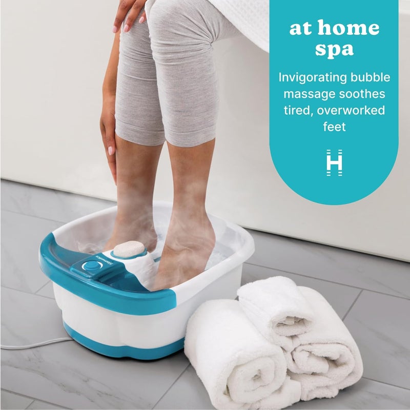HoMedics حمام القدم هوميدكس FB-55 بابل ميت مع تحكم باللمس وإسفنجة قابلة للإزالة - Image 2
