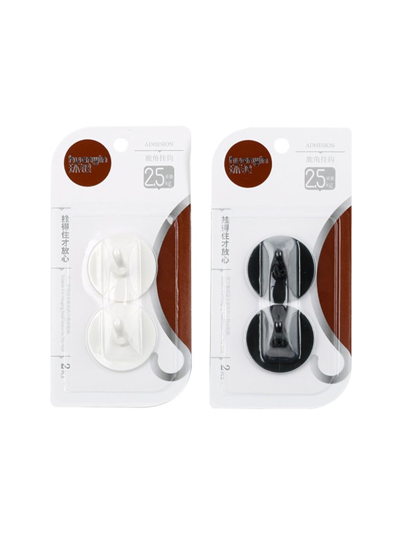 Plastic Hook 2 Pcs black - Image 2