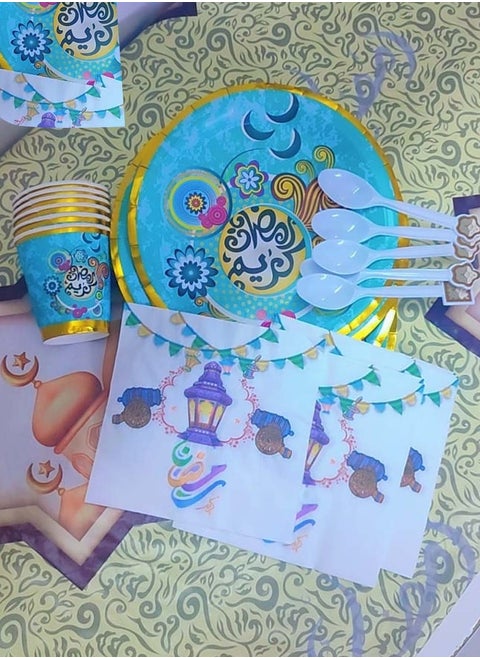 Ramadan dining set consisting of 24 pieces ​