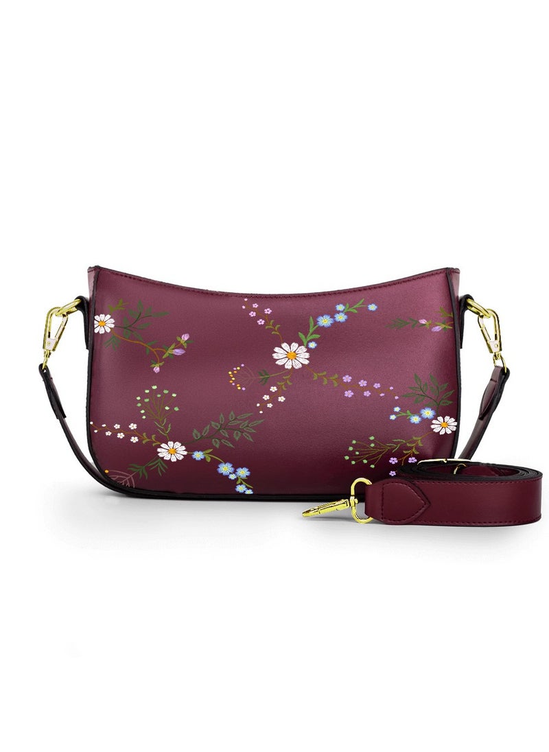 Tat 20-The Blue & rose Crossbody bags burgundy  - Image 1