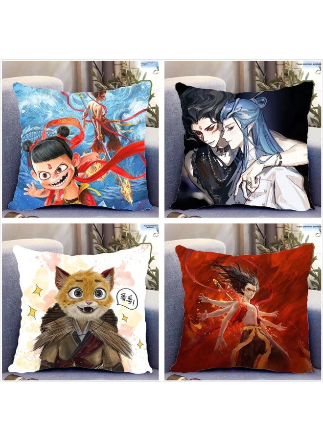 What Kind Of Pillow Around What Kind Of Pillow What Kind Of Magic Boy 2 Sea Ao Bing Ao Guang Ao Leap Shen Male Leopard Animation Gift Can Be-Specifications:16-Color:40*40cm (small Size)-bright Satin