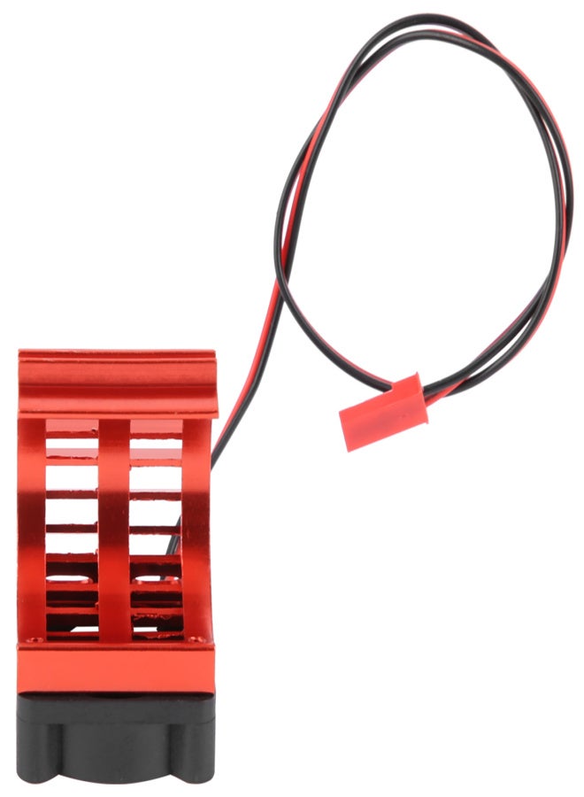 Heat Sink Upgrade Accessory for 380/390 Motor 1/16 RC Car Boat Model with JST PlugRed - Image 4