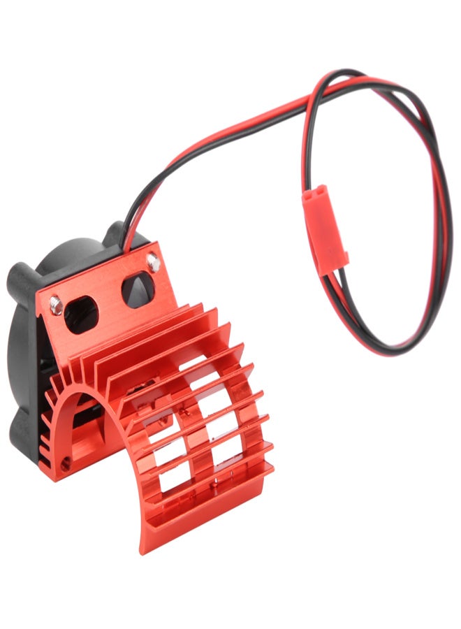 Heat Sink Upgrade Accessory for 380/390 Motor 1/16 RC Car Boat Model with JST PlugRed - Image 1