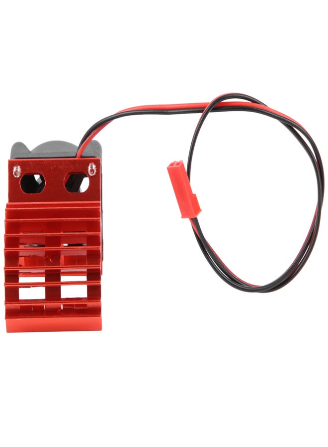 Heat Sink Upgrade Accessory for 380/390 Motor 1/16 RC Car Boat Model with JST PlugRed - Image 2