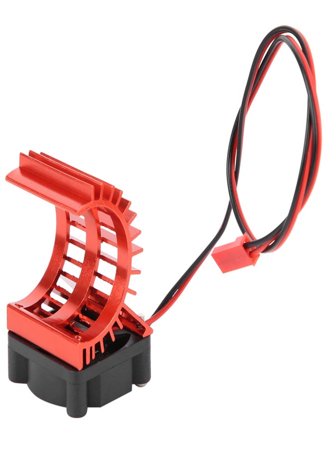 Heat Sink Upgrade Accessory for 380/390 Motor 1/16 RC Car Boat Model with JST PlugRed - Image 5