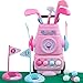 Hapinest Toddler Girl Golf Set Pink - Image 4