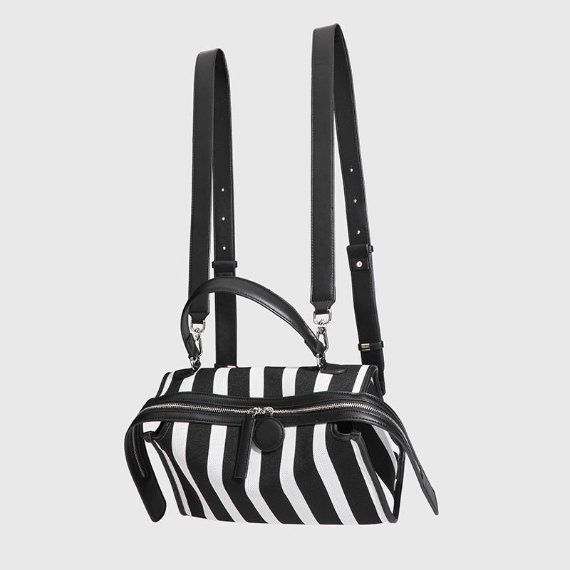 Backpack New Fly Weaving Boston Bag Women'S Shoulder Crossbody Handbag Pillow Bag Commuter Tote Underarm Bag - Image 4