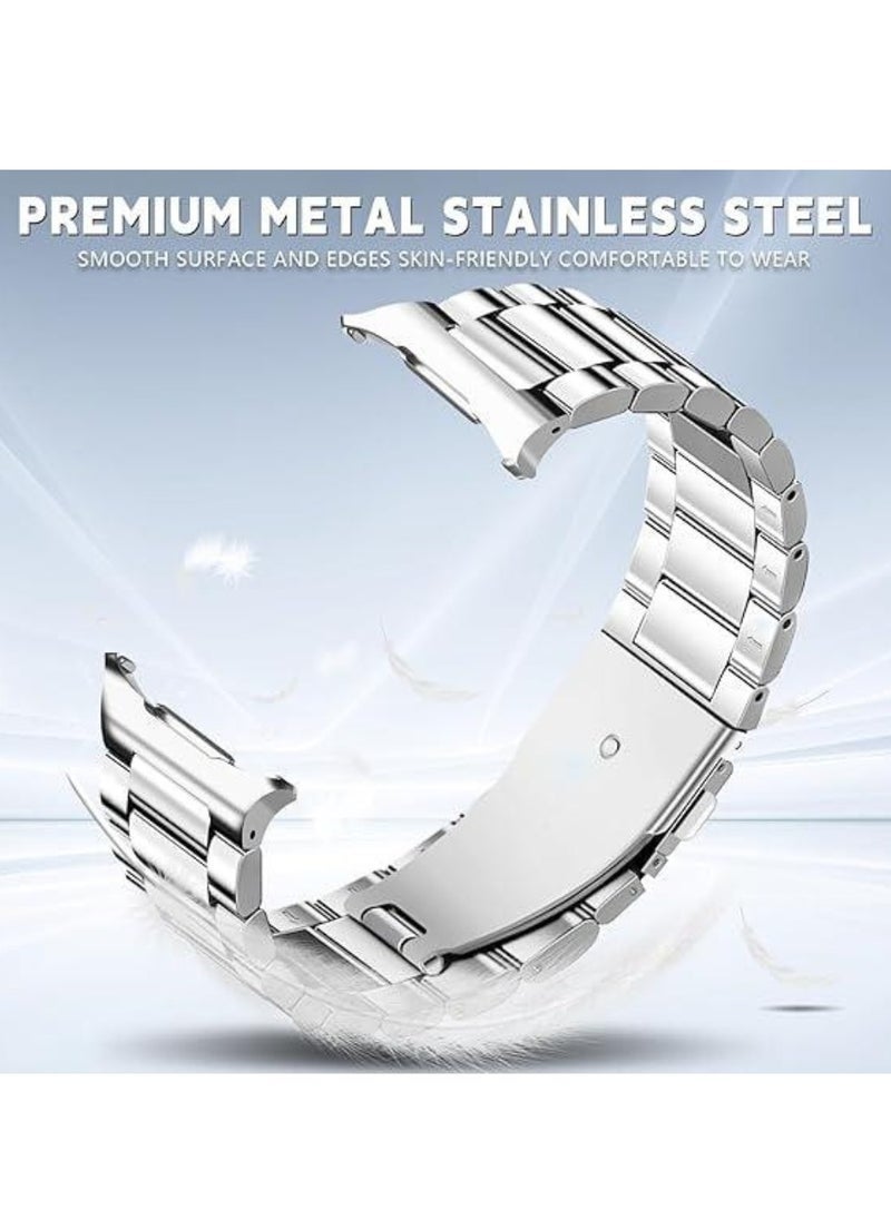 Gravity Stainless Steel Band Compatible with Samsung Galaxy Watch Ultra 47mm (2024) || Premium No Gap Business Metal Strap for Galaxy Watch 7 Ultra – Stylish Replacement Wristband for Men & Women - Image 2
