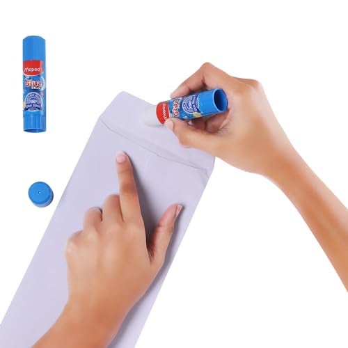 Maped Glue Sticks PVP X15gm - 5pcs|Long Lasting And Non-Toxic|PVP Formulation|Supreme Quality |Strong Adhesion|Safe For Children|Ideal For Sticking Paper items. - Image 3