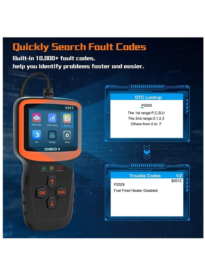 OBD2 Scanner Code Reader Data Stream Automotive Tools Engine Check Car Scanner Professional OBD 2 Auto Diagnostics - Image 4