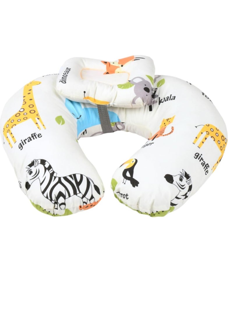 Breastfeeding pillow for newborns, natural position, machine washable, supports the baby and is comfortable for the mother’s position and a sleeping pillow (multiple shapes and colors). - Image 2