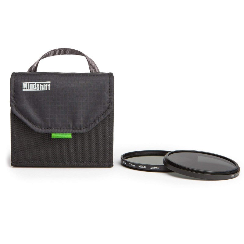 MindShift Think Tank Filter Nest Mini Storage and Protection Pouch for Round Camera Filters (up 82 mm), 4 Capacity - Image 1