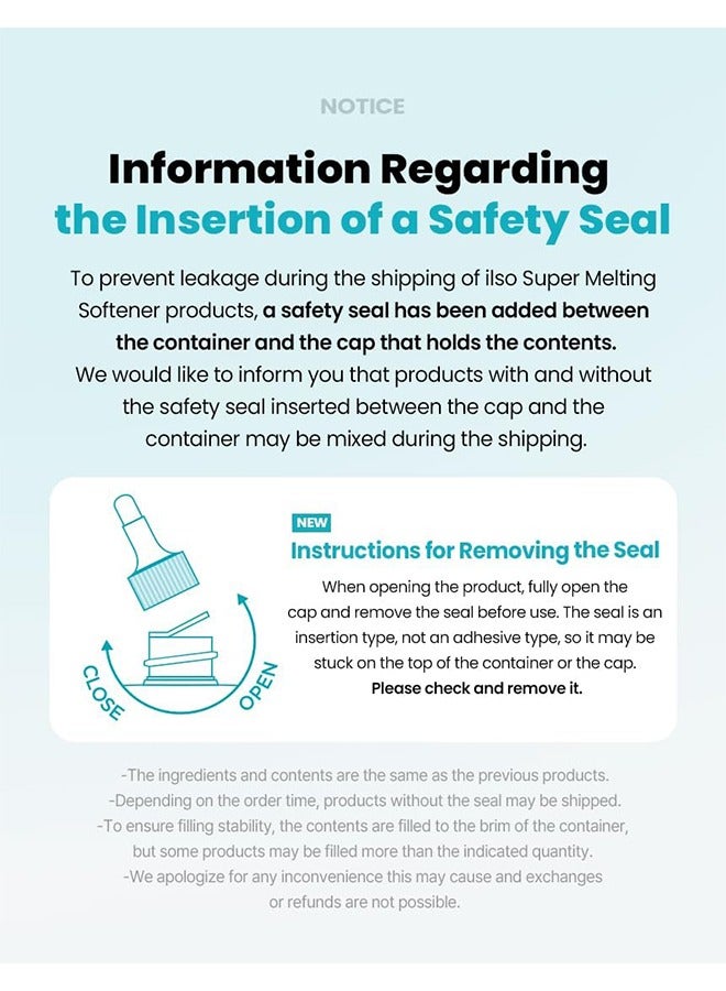 ilso Melting Sebum Softener - Sebum Remove Complex Centella Asiatica Extract, Carica Papaya Fruit Extract, Blackhead Remove, Melting Sebum Softener, Pores Cleanses - Image 4