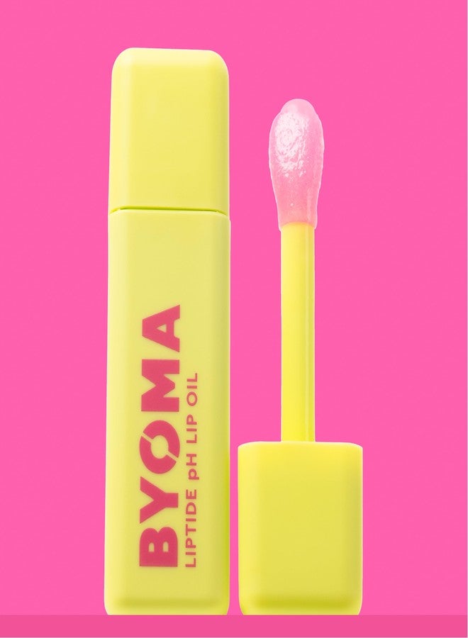 BYOMA زيت شفاه BYOMA Liptide pH - لمسة لامعة وغير لزجة مع لون متكيف مع درجة الحموضة - علاج شفاه بالبيبتيدات مع زيوت الأفوكادو وتامانو - يلين، ويزيد الحجم، ويرطب - 0.16 أونصة - Image 5