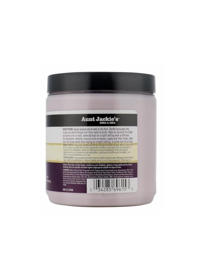 Aunt Jackie's - Aunt Jackie's Curl La La Defining Curl Custard for Natural Curls & Coils – 426g (15oz) - Image 1