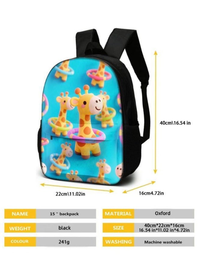 Bright Li Fire [Hot New Product] Cute Cartoon Bag Set | Shoulder + Handbag + Pencil Bag Three-piece Set | Essential for Children and Students Outdoors - 64  - Image 5