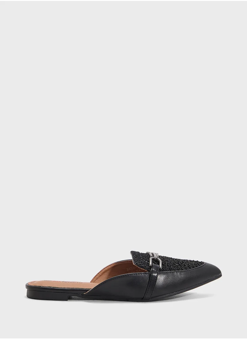 SD.Felano Flat Pointed Slip On