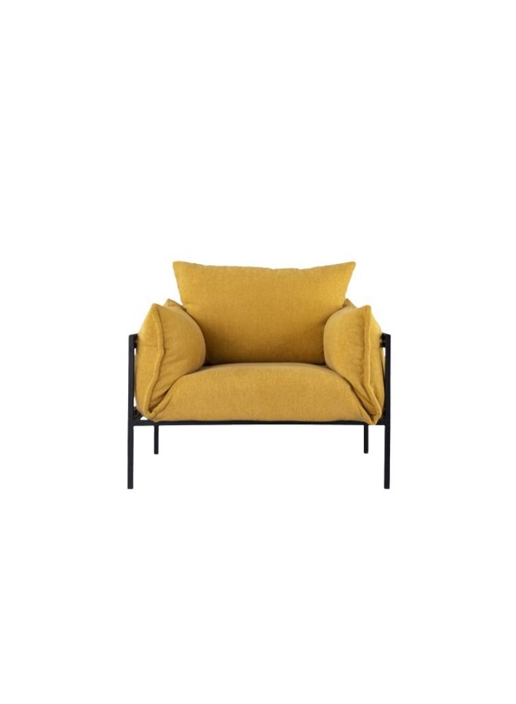 Woplek yellow sofa chair - Image 2
