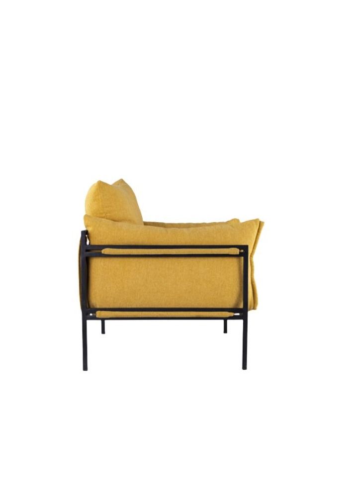 Woplek yellow sofa chair - Image 3