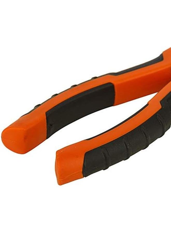 BLACK+DECKER 160Mm Steel Combination Pliers With Bimaterial Handle Orange Black Bdht81587 2 Years Warranty  - Image 4