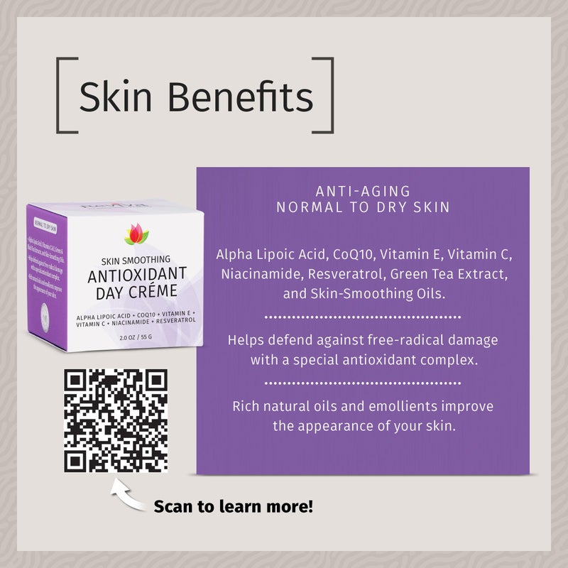 REVIVA LABS - Skin Smoothing Antioxidant Day CrÃ©me - Image 5