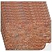Flutesan 24 Pcs Miniature Dollhouse Wallpaper and Flooring Peel and Stick Mini DIY Self Adhesive Dollhouse Accessories 827 x 1169 Inch Red Clinker - Image 2
