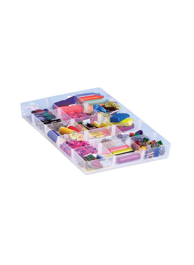 Really Useful T15 Hobby Tray (15) Clear - Image 1