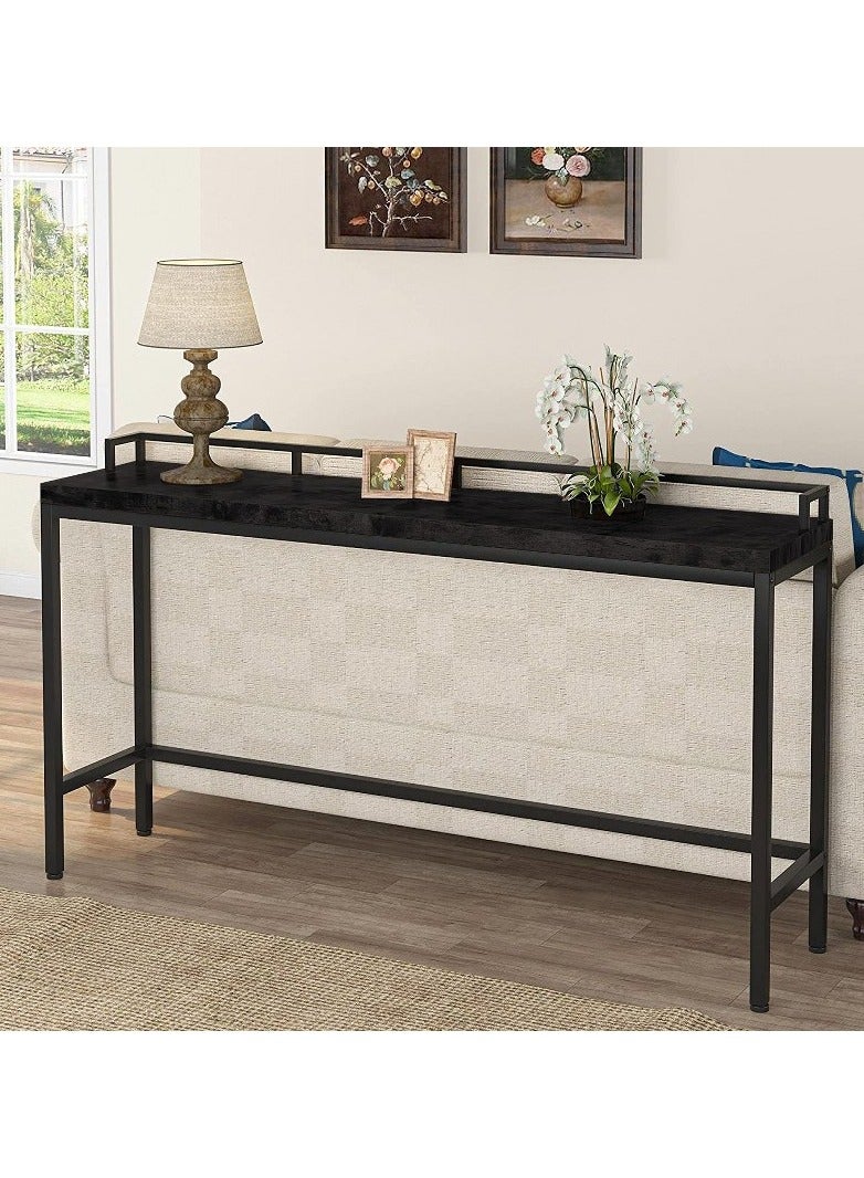 Home Gallery Entryway Console Table Skinny 80x30x105 Black  - Image 1
