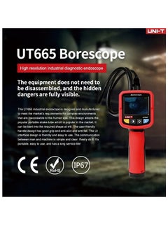 UNI-T UNI-T UT665 Borescope, 640 × 480 Pixels, 2.4" LCD  - Image 2