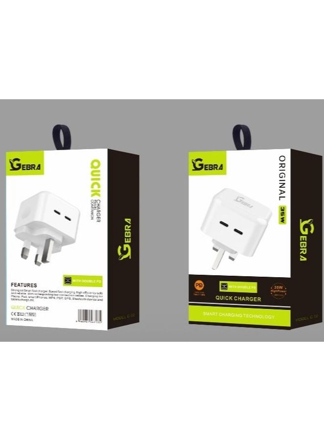 Gebra Charger  2PD 35W USB-C - Image 1