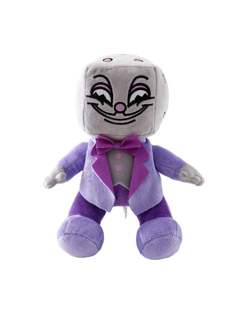 Y&D 1-Piece Cuphead Game Stuffed Toy  King Dice 28cm  - Image 1