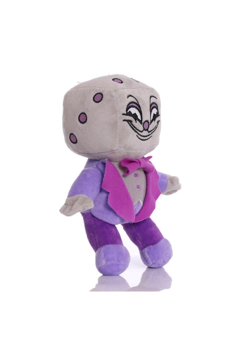 Y&D 1-Piece Cuphead Game Stuffed Toy  King Dice 28cm  - Image 2