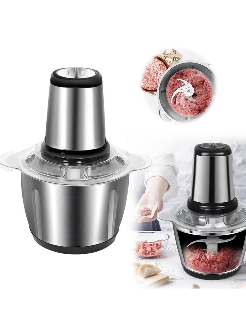 Good Humor Electric 3L Stainless steel Home Use Garlic Onion Vegetable Food Grinder Meat Chopper - Image 3