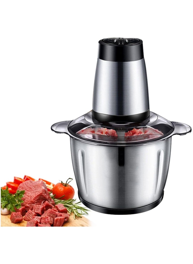 Good Humor Electric 3L Stainless steel Home Use Garlic Onion Vegetable Food Grinder Meat Chopper - Image 2