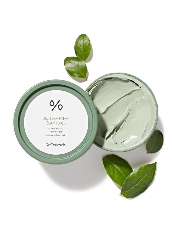 Leegeehaam (LGH) Grow Matcha Clay Pack Mask, antioxidant rich green tea matcha mask revitalises, purifies, and detoxifies with pore cleansing and tightening for youthful, smooth, and hydrated skin. - Image 1