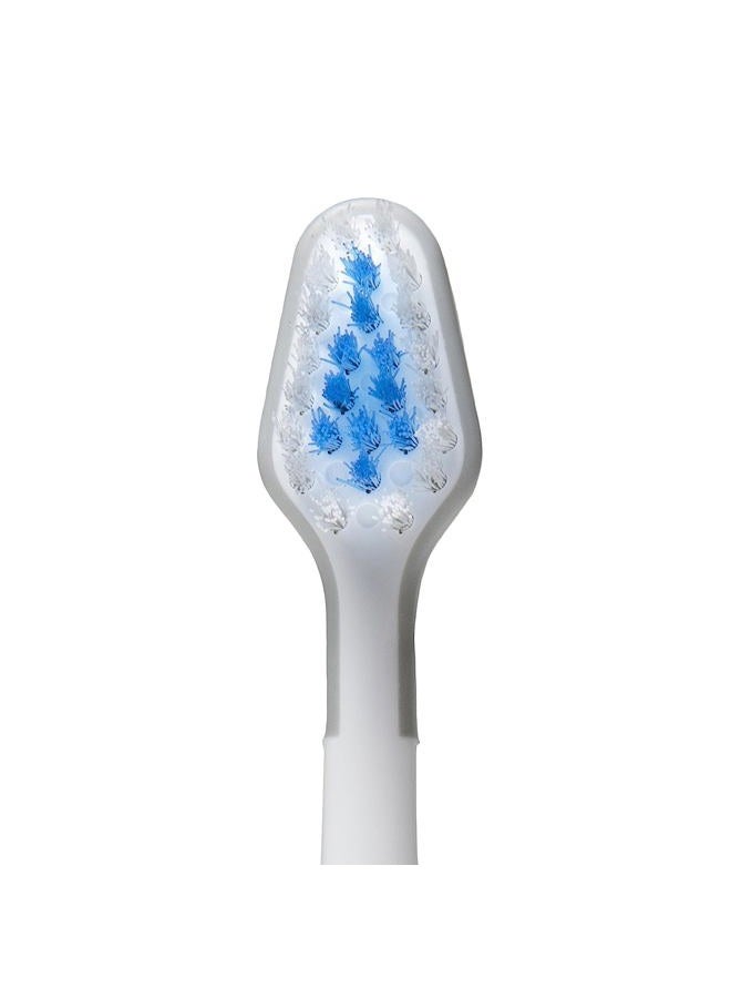 Waterpik Triple Sonic Tooth Brush Heads Replacement, Complete Care, STRB-3WW, 3 Count (Pack of 1), White - Image 3