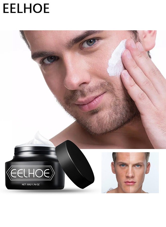 إيلهو كريم مكياج الرجال 50 جرام ، له تأثير خافي العيوب وتفتيح البشرة ، طبيعي ومنعش ، مقاوم للماء ومقاوم للعرق ، لأي نوع من أنواع البشرة ، مناسب للاستخدام أثناء المكياج - Image 1
