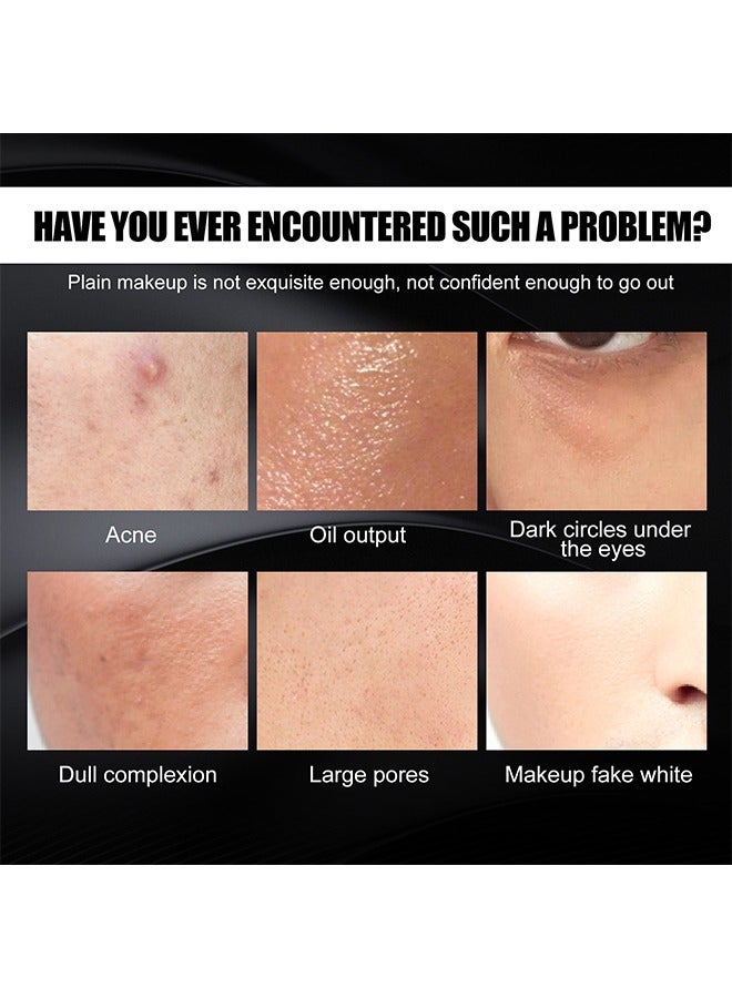 إيلهو كريم مكياج الرجال 50 جرام ، له تأثير خافي العيوب وتفتيح البشرة ، طبيعي ومنعش ، مقاوم للماء ومقاوم للعرق ، لأي نوع من أنواع البشرة ، مناسب للاستخدام أثناء المكياج - Image 4